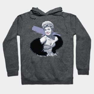 Shelley Winters - An illustration by Paul Cemmick Hoodie